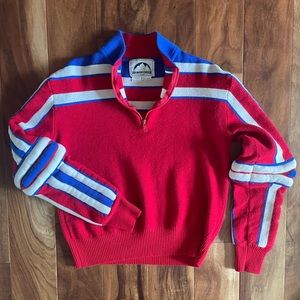 *Vintage* Beaver Creek Wool Ski Racer Sweater